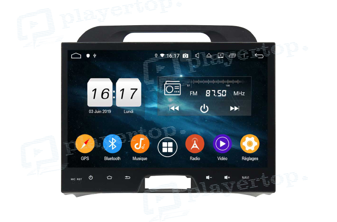 Autoradio GPS Android Peugeot 508